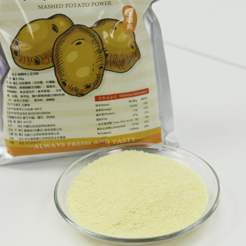 Bulk Curry Flavored Instant Mashed Potato Powder