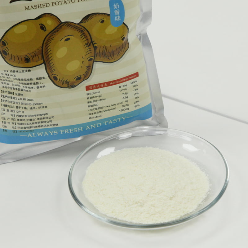 XION Bulk Milk flavored Instant Mashed Potato Powder Stock and OEM