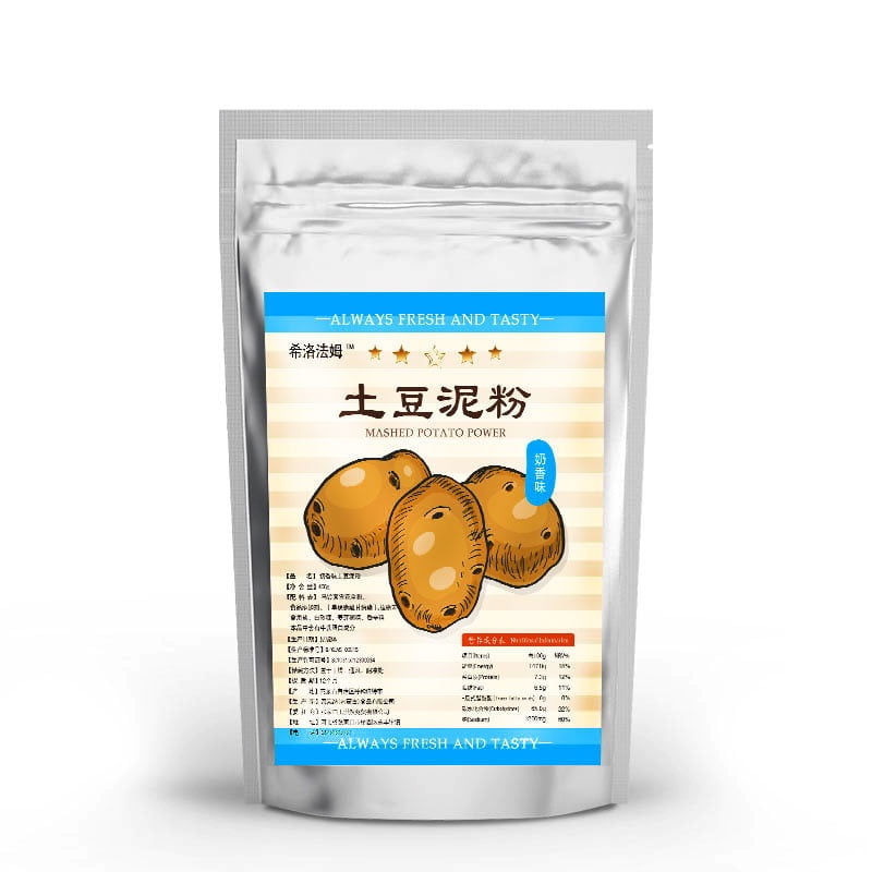 XION Bulk Milk flavored Instant Mashed Potato Powder Stock and OEM